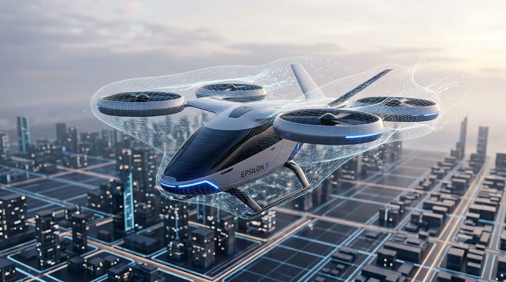 eVTOL CFD Development at Epsilon X Sky