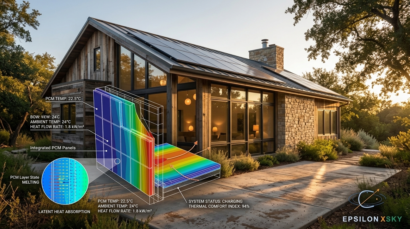 Phase Change Materials (PCM) in Residential Buildings Using ANSYS