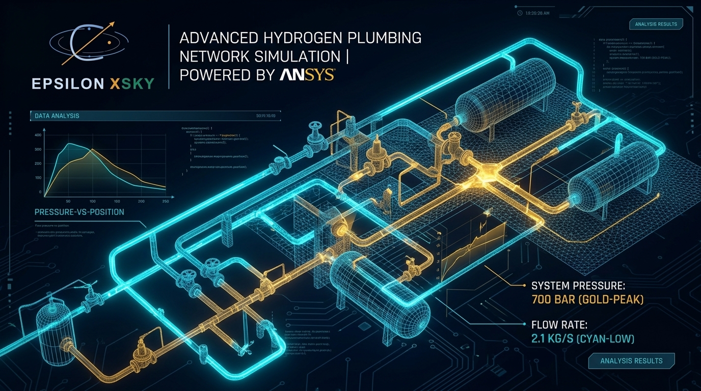 Hydrogen Plumbing CFD Optimization