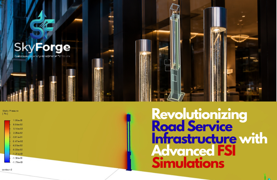 Road service industurial simulation
