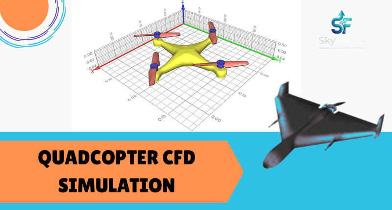 Quadcopter CFD simulation