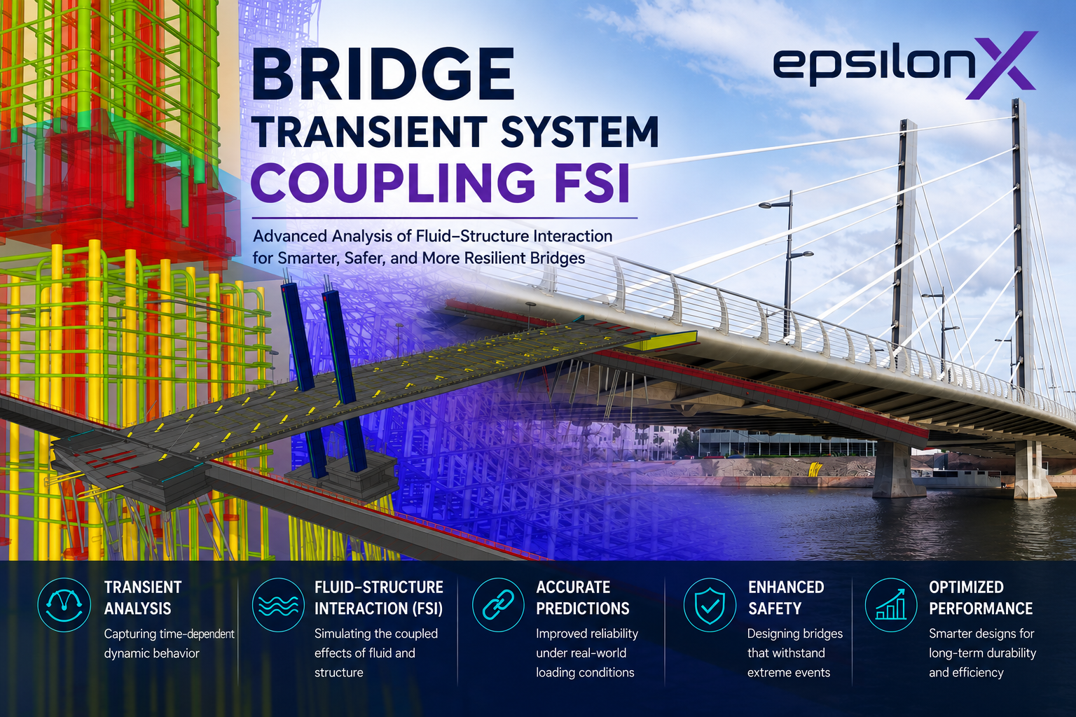 Bridge Transient System coupling FSI